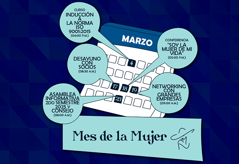 Calendario de Eventos de Marzo